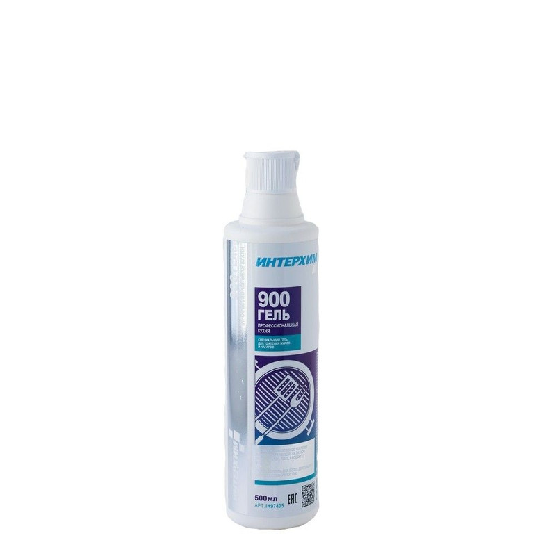 ih90205 Интерхим 900 проф кухня plus 0,5 л+спрей. щелочное средство для удаления жиров и нагаров / 12