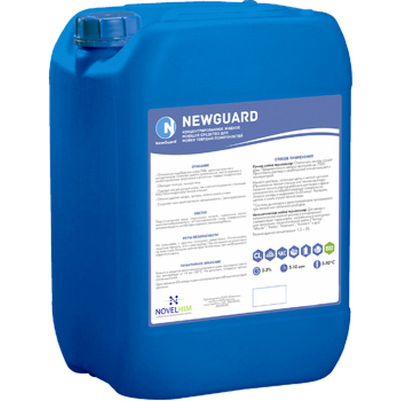 168 NG Acid L (5 л) Дезинф. ср-во на основе перекиси водорода, для усиления моющего действия щелоч. растворов