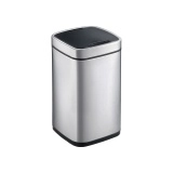 KIM503 Мусорное ведро Merida Stella R Мерида, 12л, матовый металлик, сенсорное