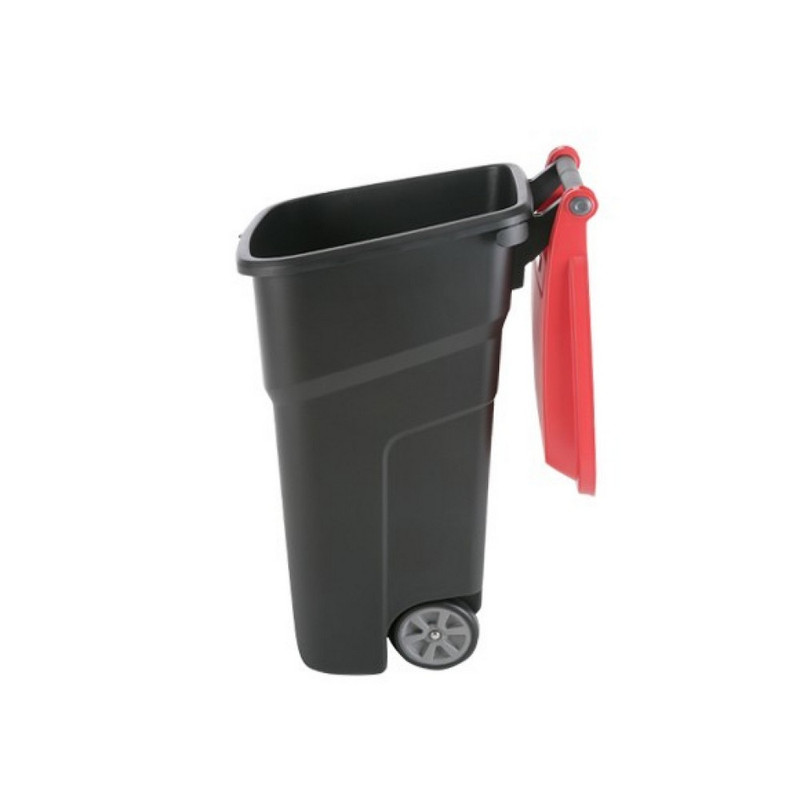 137764/137696 Vileda Professional, Atlas, Контейнер для мусора цвет черный 100 л,