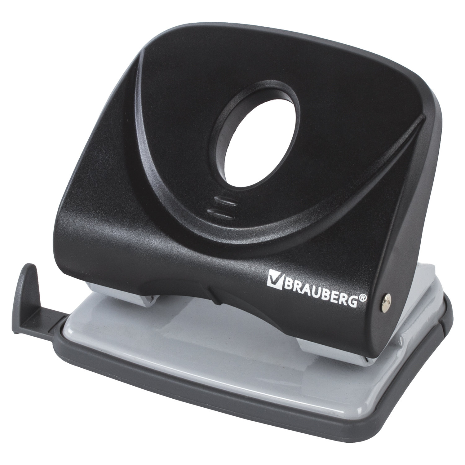 222542 Brauberg, Brauberg "original", Дырокол, до 25 листов, черный