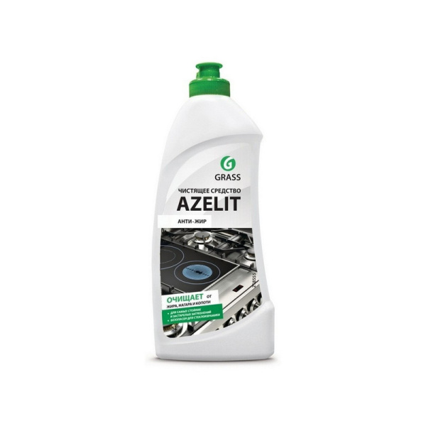 218555 Grass, Grass azelit, Усиленный концентрат для удаления жиров и нагаров на кухне, гель 500 мл