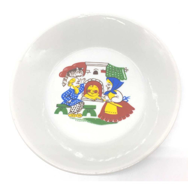 Блюдце-тазик 140 Веселый колобок 09194 1/2
