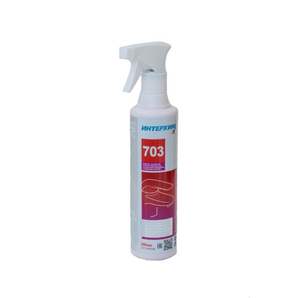 ih70305 Интерхим 703 0,5 л+спрей. умеренно кислотное ср-во для уборки санитарных зон c приятным запа