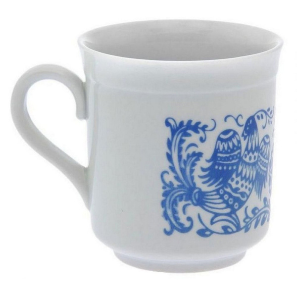 Кружка 250мл Цилиндр Шелкотрафарет с ручкой