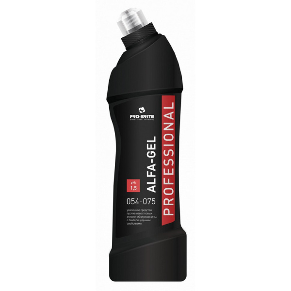 Pro-Brite, Alfa-gel, Средство для уборки санитарных зон сильнокислотный гель 0,75 л,