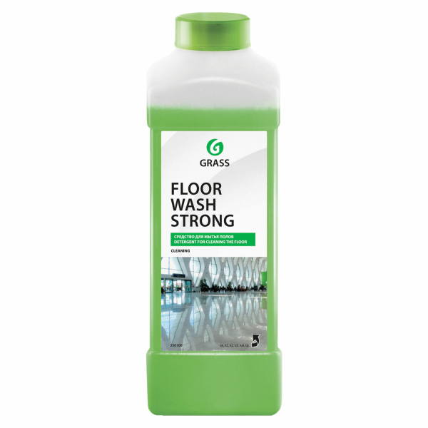250100 Grass, Grass floor wash strong, Средство щелочное для мытья пола 1л