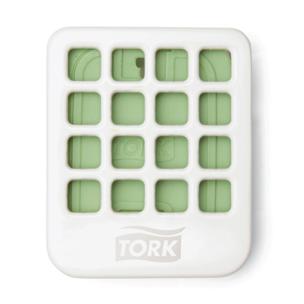 ВЫВОД 562500  Держатель для твердого освежителя воздуха Tork цв. бел cистема A2 (4 шт в упак / 8 упак в кор)