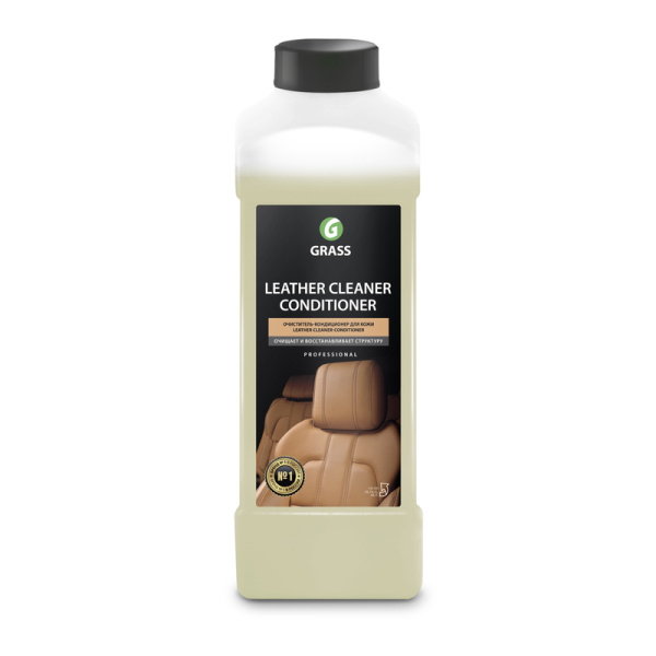 131100 Grass, "Leather Cleaner", Очиститель-кондиционер кожи, 1л