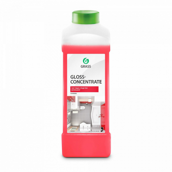 125322 Grass, Grass gloss concentrate, Средство для уборки санитарных зон кислотное 1000 мл
