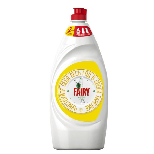 603749 Fairy, "Сочный лимон", Средство для мытья посуды, 900мл