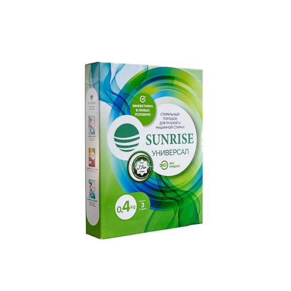 Алтай, Sunrise Universal, Стиральный порошок(концентрат-стандарт), 0,4 кг/мешок