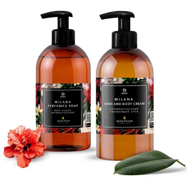 125656 Подарочный набор Milana perfumed line Spring Bloom с маслом герани 125656 Подарочный набор Milana perfumed line Spring Bloom с маслом герани