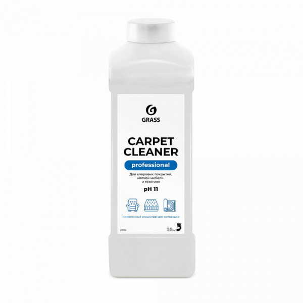 215100 Grass, Grass "carpet cleaner", Пятновыводитель для ковровых покрытий и мебели 1л,