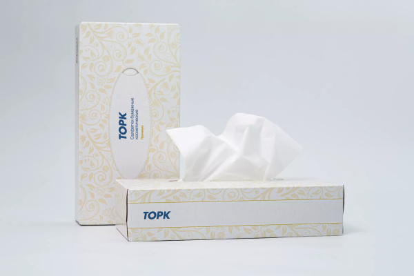 120380 Торк (Tork), Салфетки для лица косметические 2 слоя, совместим с F1, 100 листов в пачке