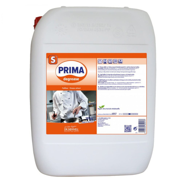 529660/60057 Dr.Shnell, Dr.Shnell prima degrease, Средство для стирки - растворитель жира, 20 кг,