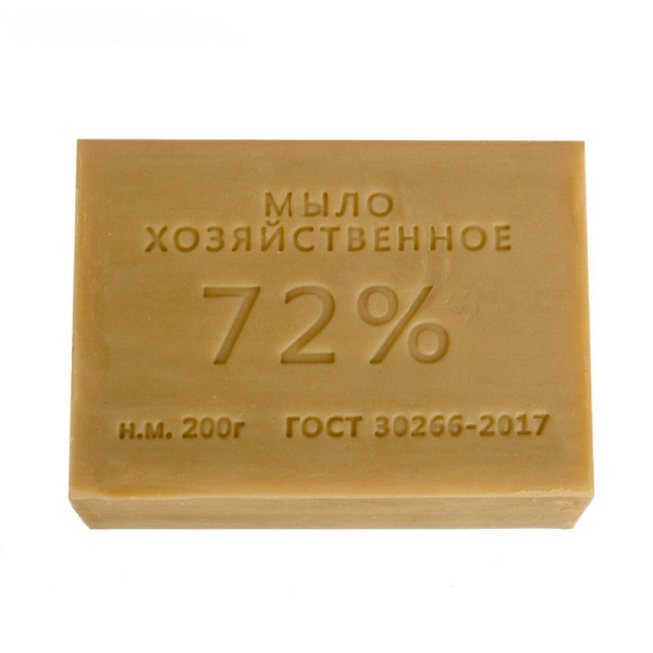 Flora, Мыло хозяйственное 72% 200г