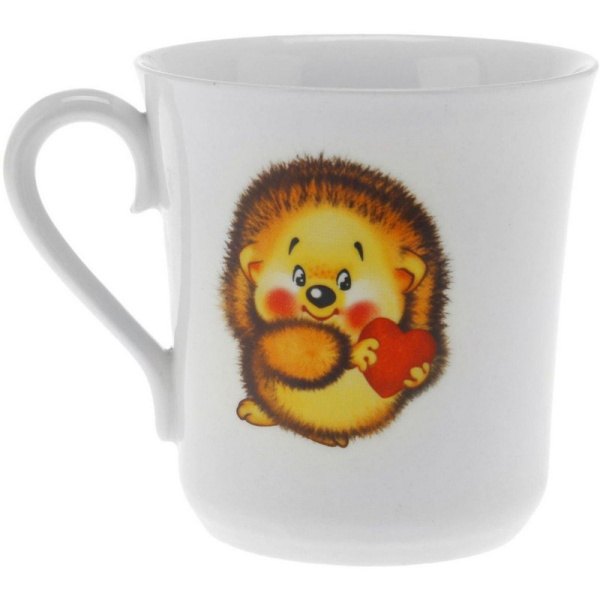 Кружка 200мл Забава Ёжик 8231 LG