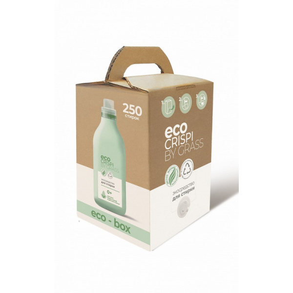 125728 Grass, Crispi, Экосредство для стирки, 5л (bag-in-box )
