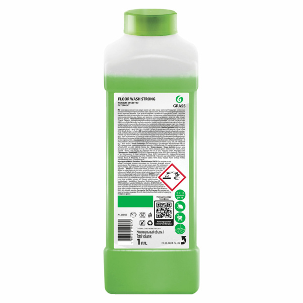 250100 Grass, Grass floor wash strong, Средство щелочное для мытья пола 1л