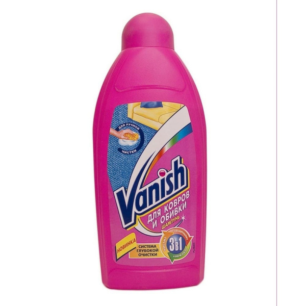 600348 Vanish (ваниш) "3 в 1" ср-во для мытья ковров 450мл