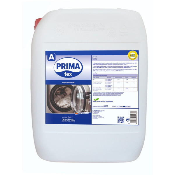 525669/60030 Dr.Shnell, Dr.Shnell prima tex, Средство для стирки салфеток и мопов жидкое, 20 кг