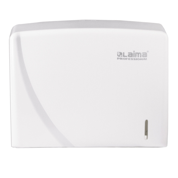 605761  Диспенсер для листовых полотенец ZZ(V) LAIMA PROFESSIONAL ORIGINAL  цв. бел cистема H3 605761  Диспенсер для листовых полотенец ZZ(V) LAIMA PROFESSIONAL ORIGINAL  цв. бел cистема H3