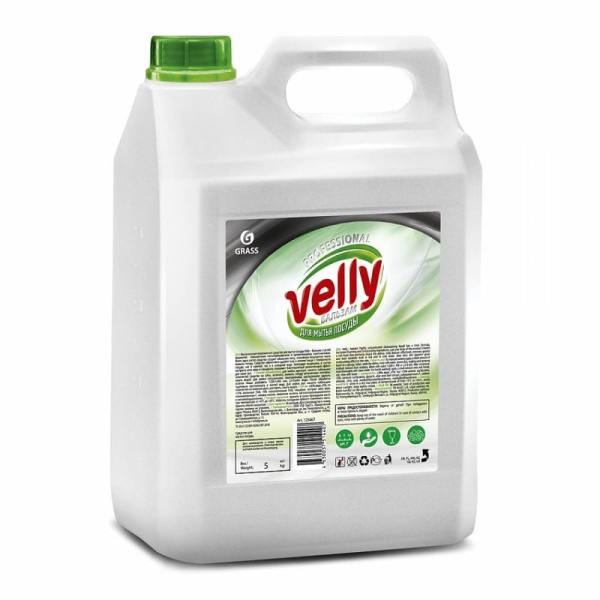 125420 Grass, Grass «velly» neutral, Средство для мытья посуды, 5 кг