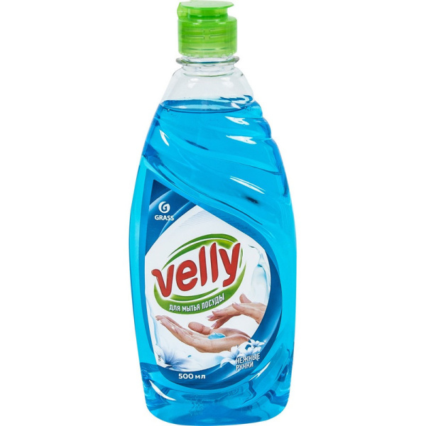 125382 Grass, Velly Нежные ручки, Средство для мытья посуды 500 мл