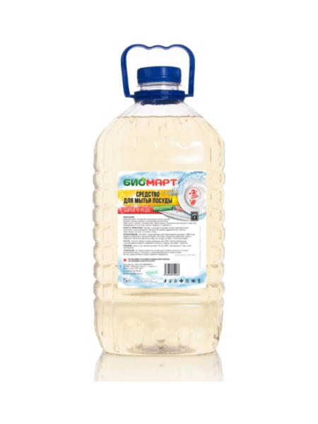 BM007 Inpure, Super, Средство для мытья посуды (концентрат), 5 кг, ПЭТ
