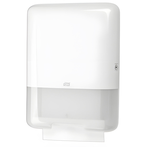 553000  Диспенсер для листовых полотенец   Tork цв. бел cистема H3