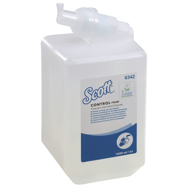 6342,1 Kimberly-Clark, SCOTT Control, Жидкое мыло-пена для частого использования, 1000 мл