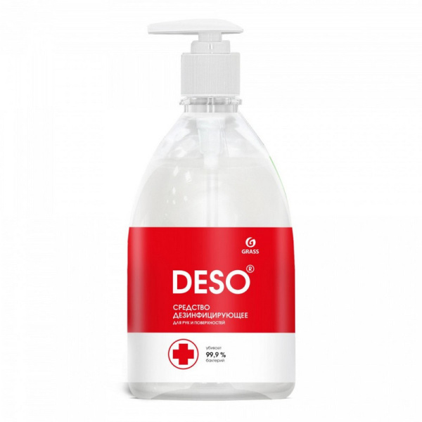 125576 Grass, Grass "deso", Средство дезинфицирущее без спирта 500 мл с дозатором