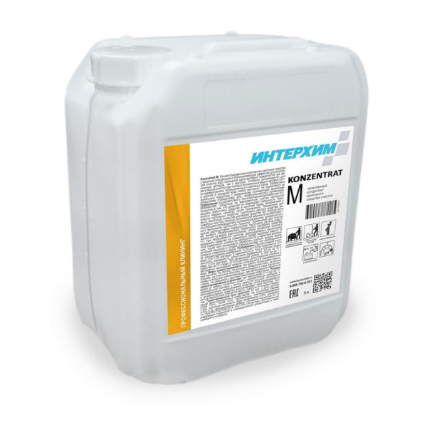 kn00850 Средство для мытья пола интер Средство для мытья пола интерхим концентрат м 5 л. щелочное /2