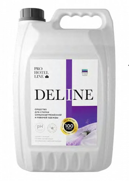 1659-5 Pro-Brite Deline (Делин) 5л Ср-во для стирки сильнозагрязненной и рабочей одежды Ph 12 /4