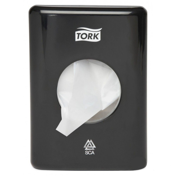 566008 Торк (Tork), Держатель для гигиенических пакетов цвет черный, cистема B5